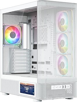 Фото Modecom Volcano AQ400 ARGB w/o PSU White (MC-A-AQ400-4FA-W)