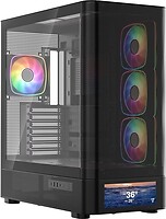 Фото Modecom Volcano AQ500 ARGB w/o PSU Black (MC-A-AQ500-4FA-B)