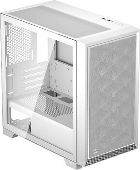 Фото PCcooler C3D310 Tempered Glass w/o PSU White (C3D310-WHP0-GL)