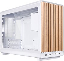 Фото Lian Li A3-mATX w/o PSU White/Wood Edition (G99.A3W-WDG.00)