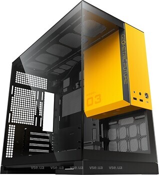 Фото Geometric Future Model 3 Glass w/o PSU Black/Yellow (GEO-M3-BY)