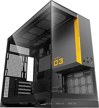 Фото Geometric Future Model 3 Glass w/o PSU Black/Grey (GEO-M3-BG)