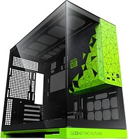 Фото Geometric Future Model 3 Glass w/o PSU Black/Green (GEO-M3-BNV)