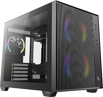 Фото DeepCool CG330 Mesh 3F w/o PSU Black (R-CG330MESH-BKANM3-G)