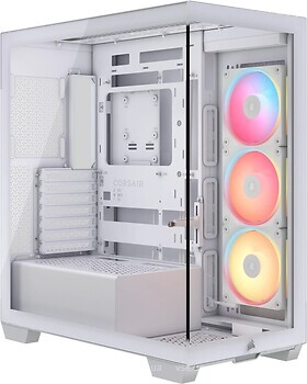 Фото Corsair 3500X LX-R RGB w/o PSU White (CC-9011325-WW)