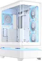 Фото Asus Prime AP304 ARGB Tempered Glass w/o PSU White (90DC0113-B19000)