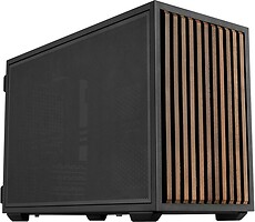 Фото Lian Li B4-mATX Wood w/o PSU Black (G99.B4X-WD.00)