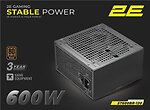 Фото 2E Gaming Stable Power 600W (2E-ST600BR-120)