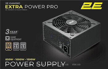 Фото 2E Gaming Extra Power Pro 850W (2E-EP850GMII-140)