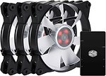 Фото Cooler Master MasterFan Pro 120 Air Flow RGB 3 in 1 with RGB LED Controller (MFY-F2DC-113PC-R1)