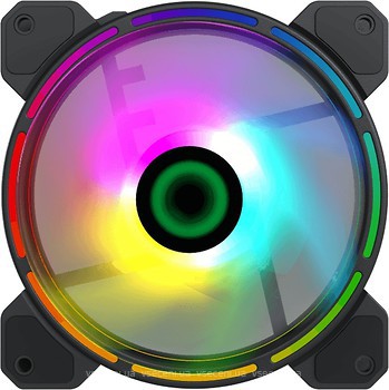 Фото GameMax Rainbow Dual-Ring (FN-12RAINBOW-D)