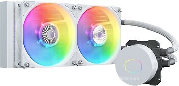 Фото Cooler Master MasterLiquid ML240L V2 ARGB White Edition (MLW-D24M-A18PW-RW)