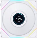 Фото Lian Li Uni Fan TL LCD Reverse 120 White (G99.12RTLLCD1W.00)