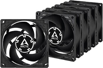 Фото Arctic P8 Silent 5-Pack Black (ACFAN00301A)