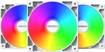 Фото Montech GF120 ARGB PWM 3 in 1 White