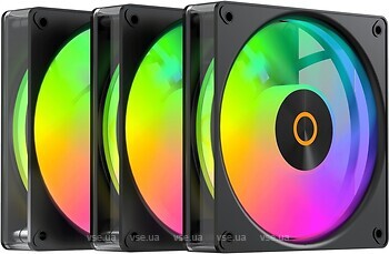 Фото Ocypus Gamma F12 Elite ARGB Reverse Blade 3 IN 1 BK (GAMMA-F12-BK3AM01E-GL)