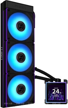 Фото Lian Li HydroShift II LCD-S 360 CL Black (G89.GHS2LCDS36CB.00)