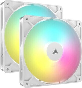 Фото Corsair RS140 ARGB Dual Pack White (CO-9050187-WW)
