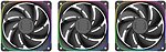 Фото Geometric Future Squama 2503 ARGB Triple Pack Black (GEO-S2503B-3)