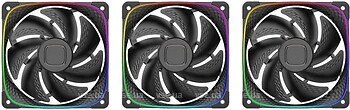 Фото Geometric Future Squama 2503 ARGB Triple Pack Black (GEO-S2503B-3)