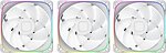 Фото Geometric Future Squama 2503 ARGB Triple Pack White (GEO-S2503W-3)