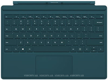 Фото Microsoft Surface Pro 4 Type Cover Teal (QC7-00006)