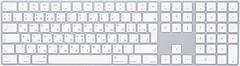 Фото Apple Magic Keyboard with Numpad RU/EN White Bluetooth (MQ052RS/A)
