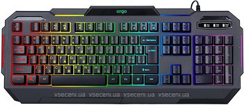 Фото Ergo KB-680 ENG/RUS/UKR Black USB