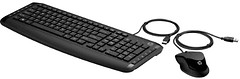 Фото HP Pavilion Keyboard and Mouse 200 Black USB (9DF28AA)