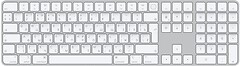 Фото Apple Magic Keyboard with Touch ID and Numeric Keypad RU Bluetooth White (MK2C3RS/A)