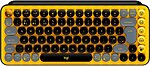 Фото Logitech POP Emoji Keys Wireless USB/Bluetooth Blast Yellow (920-010716)