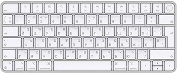 Фото Apple Magic Keyboard with Touch ID UA White Bluetooth (MK293UA/A)