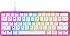 Фото HyperX Alloy Origins 60 Mechanical Gaming Keyboard Pink USB (572Y6AA)