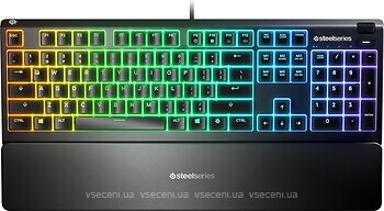 Фото SteelSeries Apex 3 Black USB (64812)