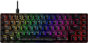 Фото HyperX Alloy Origins 65 Mechanical Gaming Keyboard Black USB (4P5D6AX)