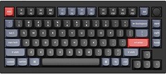 Фото Keychron Q1 84 Key QMK Custom V2 Knob Gateron Phantom Brown Carbon Black USB (Q1M3)