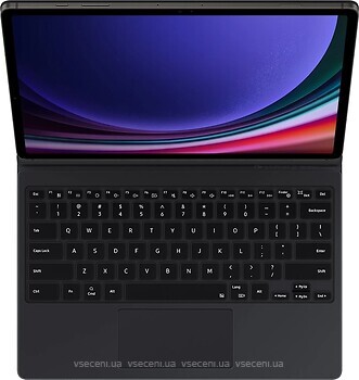 Фото Samsung Book Cover Keyboard for Galaxy Tab S9 Plus Bluetooth Black (EF-DX815BBEGUA)
