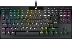 Фото Corsair K70 RGB TKL Mechanical Gaming Keyboard Black USB (CH-9119010-NA)
