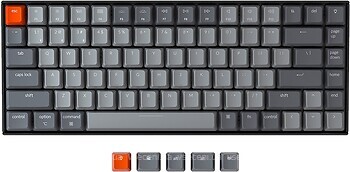 Фото Keychron K2 84 RGB Gateron G Pro Brown Black Bluetooth/USB (K2B3)