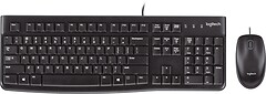 Фото Logitech MK120 Corded Keyboard and Mouse Combo Black USB (920-002562)