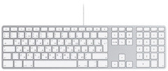 Фото Apple Aluminium Keyboard RU White USB (MB110RS/B)