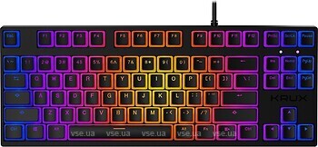 Фото Krux Atax Pro RGB Pudding Black USB (KRX0127)