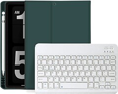Фото BeCover Smart Case Keyboard for iPad Air 4 10.9 2020/2022 Dark Green Bluetooth (709679)