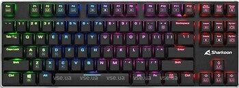 Фото Sharkoon PureWriter TKL RGB Black USB (4044951021529)