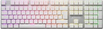 Фото Sharkoon PureWriter RGB White USB (4044951034239)