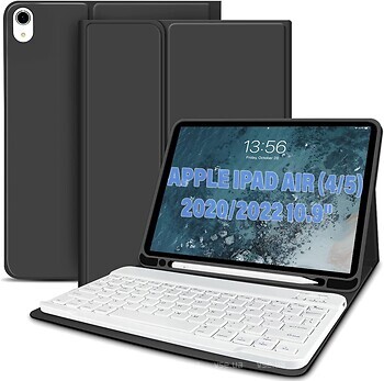 Фото BeCover Smart Case Keyboard for iPad Air 4/5 10.9 2020/2022 Black Bluetooth (711144)