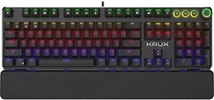 Фото Krux Crato Pro RGB Outemu Brown Black USB (KRX0085)