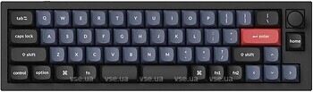 Фото Keychron Q9 QMK Custom Mechanical Keyboard Carbon Black USB (Q9L-M1)