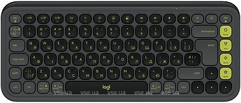 Фото Logitech POP Icon Keys Graphite/Green Bluetooth (920-013157)