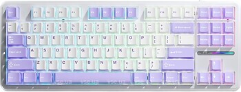 Фото AULA F87 Wired Gaming Mechanical Keyboard White USB (6948391202464)